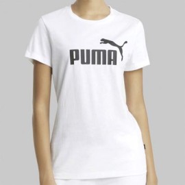 Playera Puma Essentials Logo Mujer