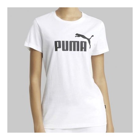 Playera Puma Essentials Logo Mujer