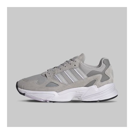 Adidas falcon store mujer plata