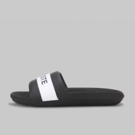 Sandalias Lacoste Croco Slide Mujer