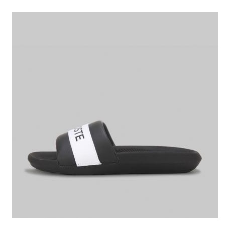 Sandalias Lacoste Croco Slide Mujer